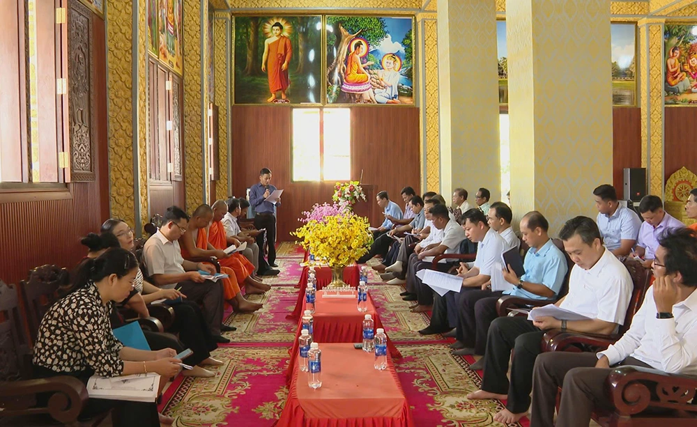 Khảo sát nơi tổ chức các hoạt động mừng Lễ Sene Dolta