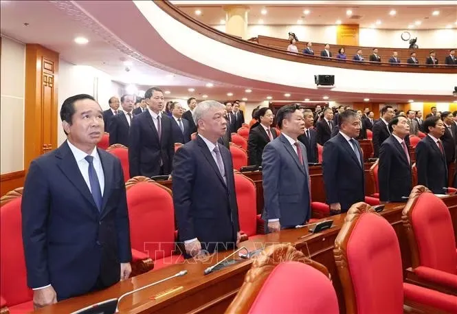 Khai mạc trọng thể Hội nghị lần thứ tư Ban Chấp hành Trung ương Đảng khóa XIV