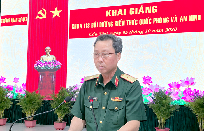 Khai giảng Khóa 113 bồi dưỡng kiến thức quốc phòng và an ninh đối tượng 2