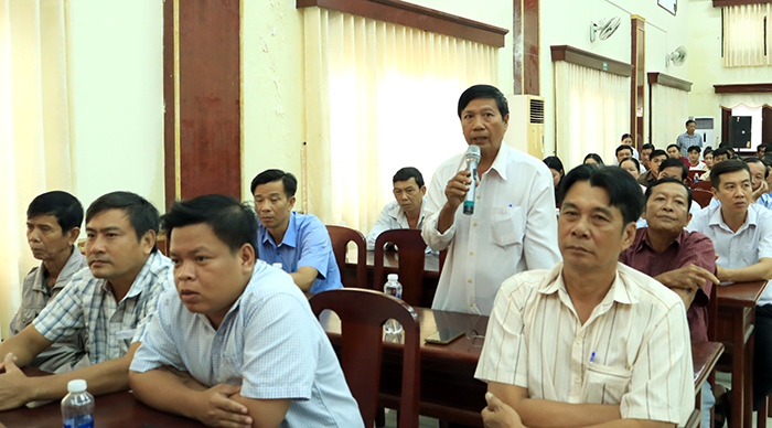 Cử tri kiến nghị nhiều vấn đề liên quan đến xây dựng đường giao thông