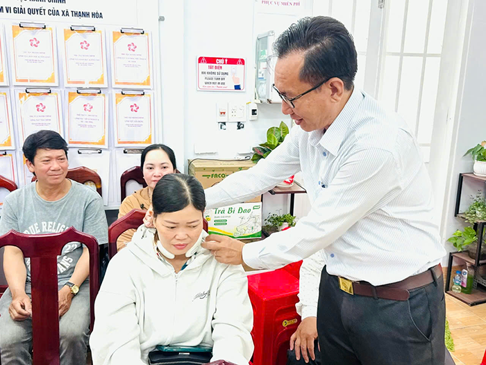 Xã Thạnh Hòa: Xây dựng chính quyền phục vụ gắn với chuyển đổi số, lấy sự hài lòng của người dân làm thước đo hiệu quả