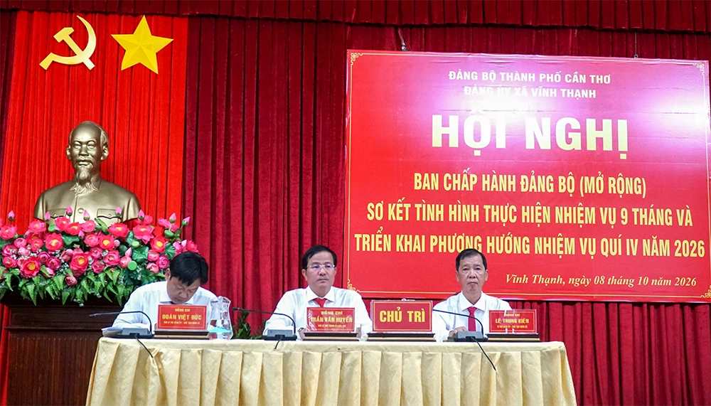 Xã Vĩnh Thạnh phấn đấu tăng trưởng kinh tế đạt kết quả cao nhất, đóng góp vào tăng trưởng chung của thành phố