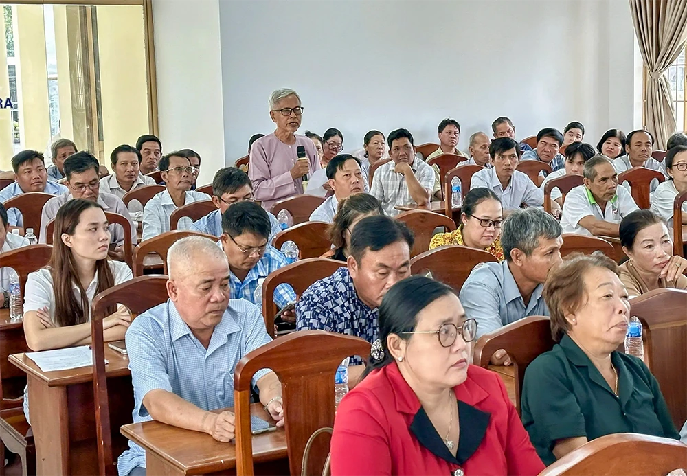 Cử tri kiến nghị nhiều vấn đề dân sinh trước Kỳ họp thứ Hai, Quốc hội Khóa XVI
