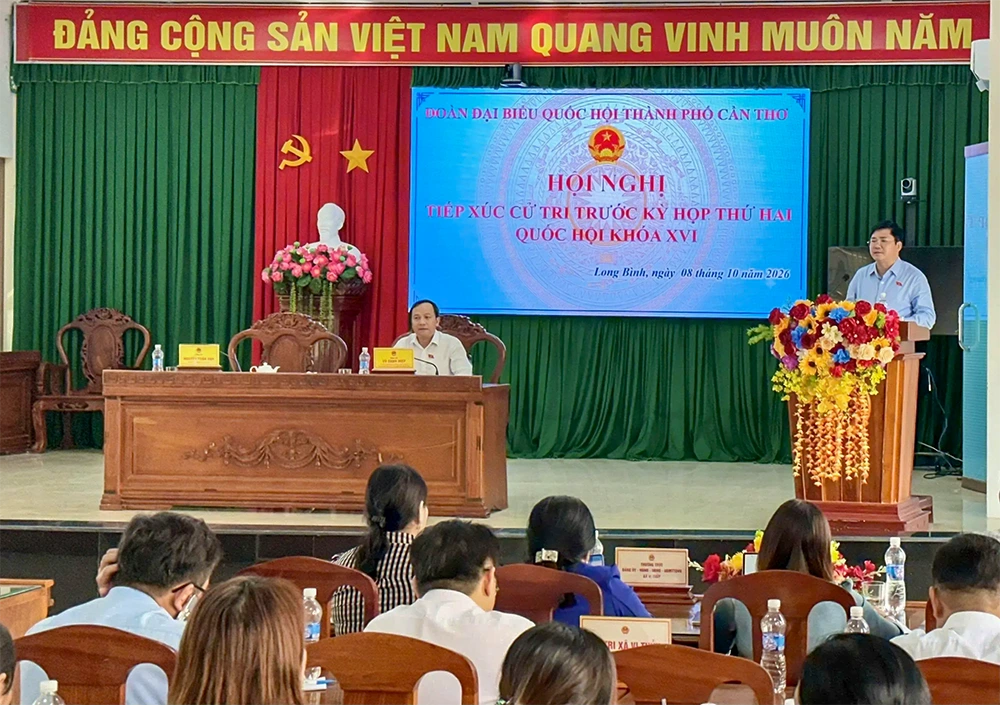 Cử tri kiến nghị nhiều vấn đề dân sinh trước Kỳ họp thứ Hai, Quốc hội Khóa XVI