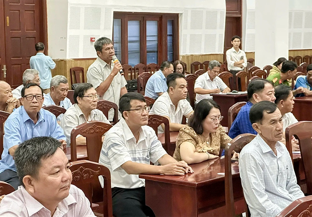 Cử tri kiến nghị nhiều vấn đề dân sinh trước Kỳ họp thứ Hai, Quốc hội Khóa XVI