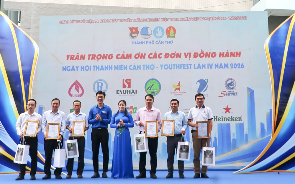 Ngày hội thanh niên Cần Thơ - Youthfest lần thứ IV-2026 với nhiều hoạt động đồng hành cùng bạn trẻ khởi nghiệp
