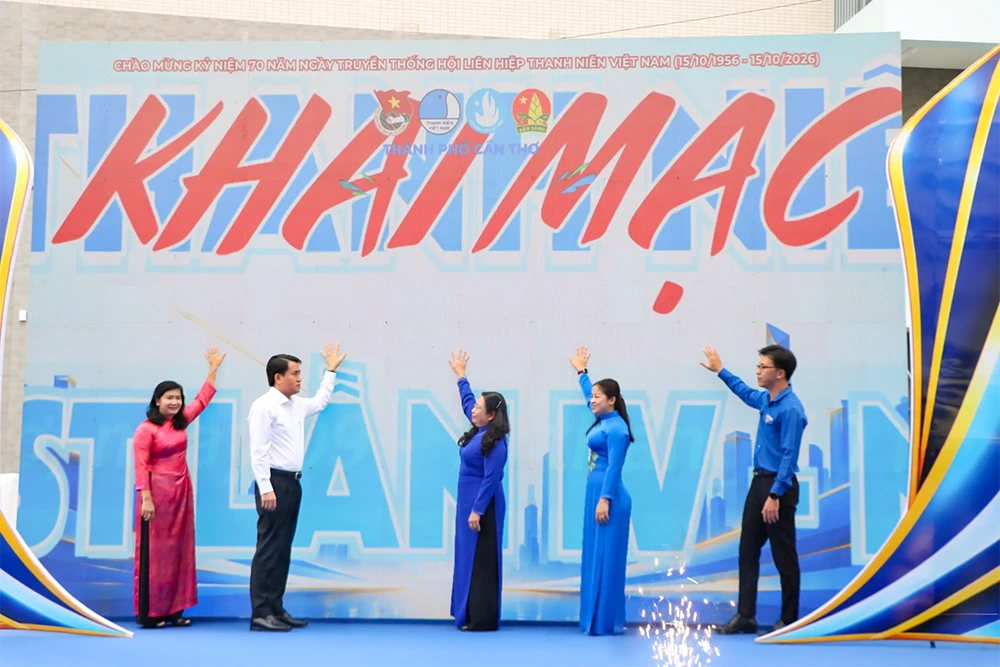 Ngày hội thanh niên Cần Thơ - Youthfest lần thứ IV-2026 với nhiều hoạt động đồng hành cùng bạn trẻ khởi nghiệp