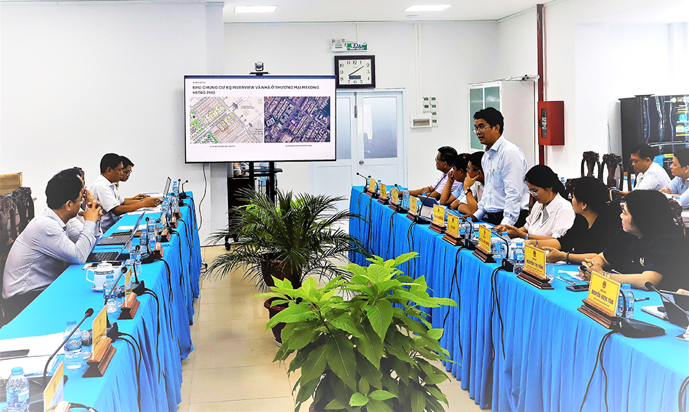 Thống nhất trình HĐND thành phố xem xét dự án khu nhà ở thương mại Thạnh Hưng, xã Cờ Đỏ