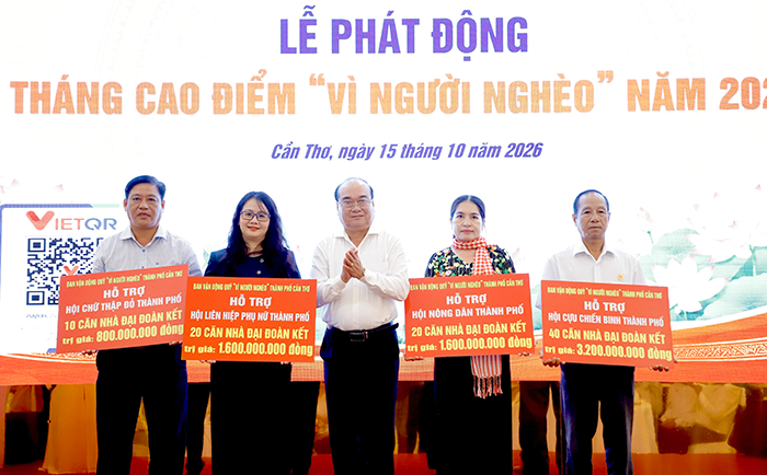 Cần Thơ huy động nguồn lực chăm lo người nghèo