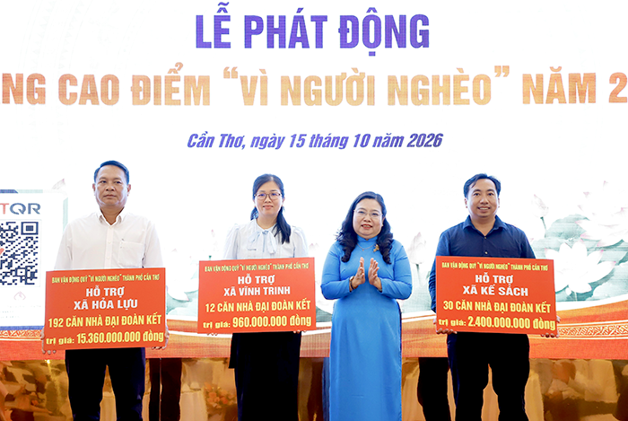 Cần Thơ huy động nguồn lực chăm lo người nghèo