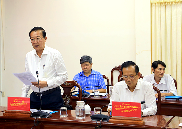 Ban Chỉ đạo TP Cần Thơ về phòng, chống tham nhũng, lãng phí, tiêu cực họp phiên thứ 6