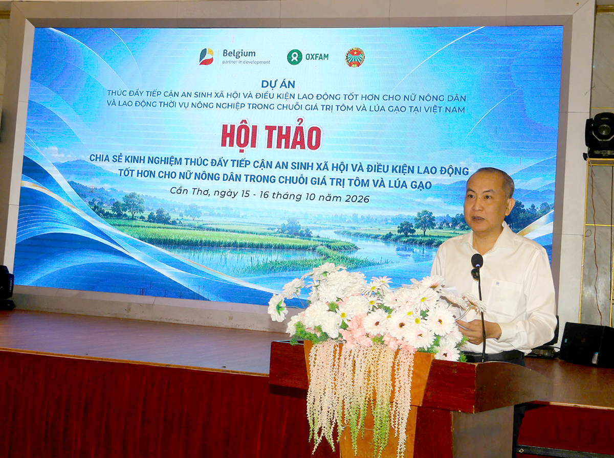 ông Phan Như Nguyện, Phó Chủ tịch Thường trực Ban Chấp hành Hội Nông dân Việt Nam