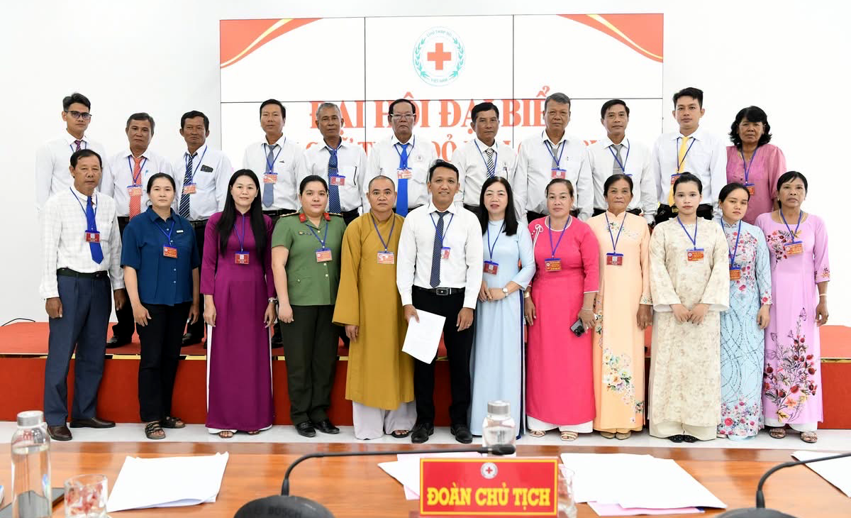 Hội Chữ thập đỏ xã Long Phú, xã Tân Thạnh tổ chức Đại hội đại biểu lần thứ I