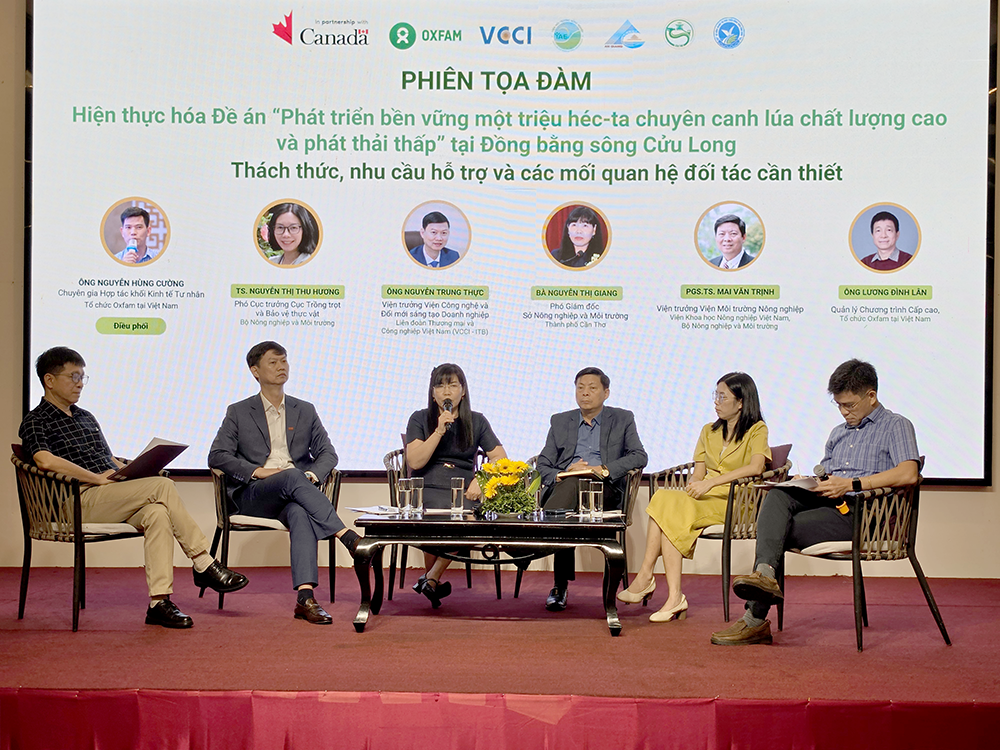 Khởi động Dự án Phát triển chuỗi giá trị lúa gạo bền vững, phát thải thấp và thích ứng biến đổi khí hậu tại ĐBSCL