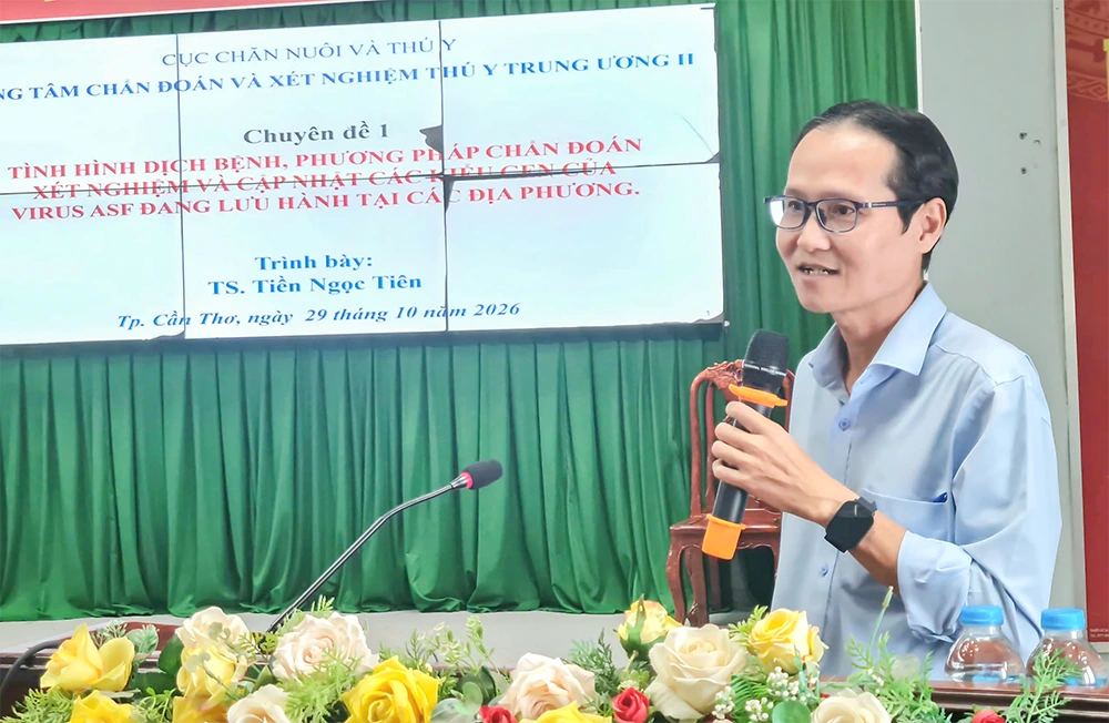 Thực trạng, giải pháp kiểm soát bệnh dịch tả heo châu Phi
