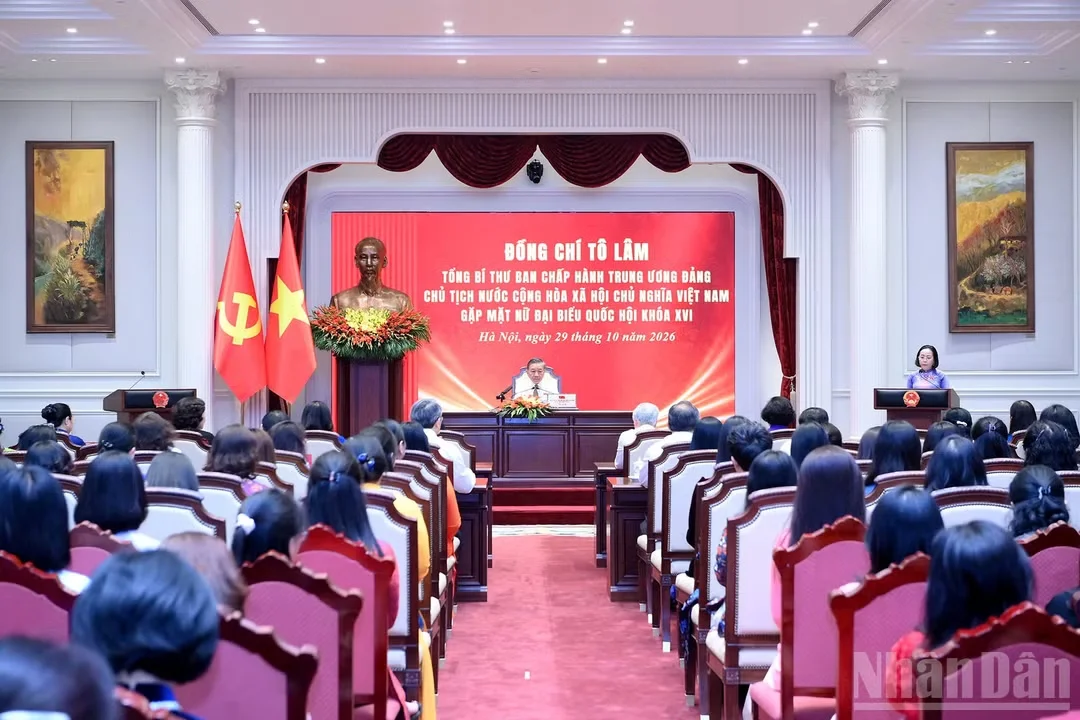 Nữ đại biểu Quốc hội cần phát huy bản lĩnh và trí tuệ trong xây dựng pháp luật