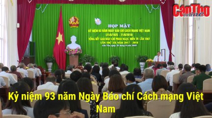 Kỷ niệm 93 năm Ngày Báo chí Cách mạng Việt Nam