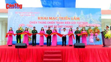 Triển lãm 40 năm chiến thắng chiến tranh biên giới Tây Nam