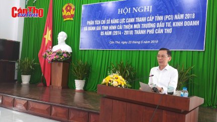 Môi trường kinh doanh của Cần Thơ cải thiện tích cực