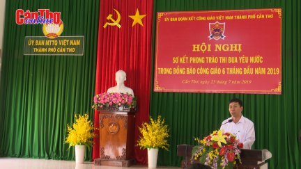 Phát huy phong trào thi đua “Sống tốt đời, đẹp đạo”