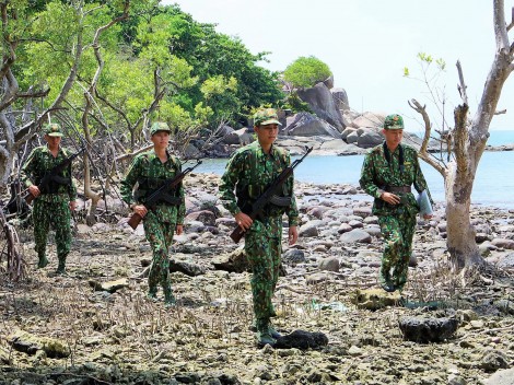 Tuổi trẻ Bộ đội Biên phòng Cà Mau xung kích trên biên giới biển