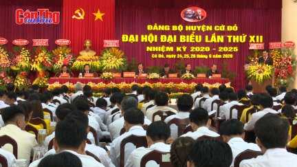 Đại hội Đại biểu Đảng bộ huyện Cờ Đỏ lần thứ XII