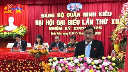 Đại hội đại biểu Đảng bộ quận Ninh Kiều lần thứ XII