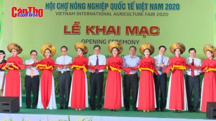 Khai mạc Hội chợ Nông nghiệp Quốc tế Việt Nam năm 2020