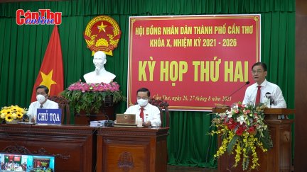 HĐND TP Cần Thơ họp phiên thường kỳ thứ hai