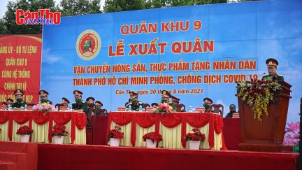 Quân khu 9 tiếp tục xuất quân hỗ trợ TP Hồ Chí Minh