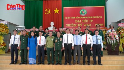 Đại hội Hội Cựu thanh niên xung phong TP Cần Thơ nhiệm kỳ 2021-2026