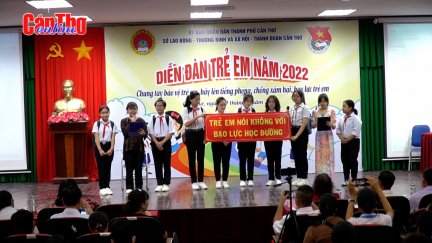 Diễn đàn trẻ em TP Cần Thơ năm 2022