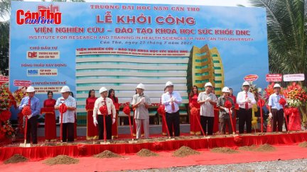 Khởi công xây dựng Viện Nghiên cứu - Đào tạo khoa học sức khỏe DNC