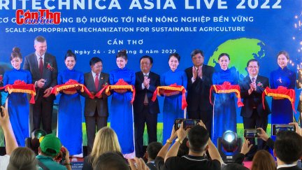 Khai mạc Agritechnica Asia Live 2022 tại TP Cần Thơ