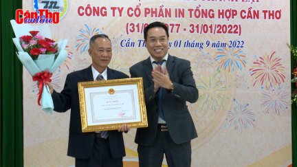 Công ty CP In tổng hợp Cần Thơ kỷ niệm 45 năm thành lập