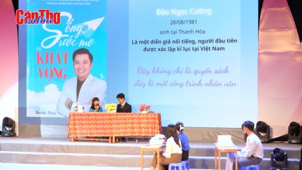 Hội thi tuyên truyền, giới thiệu sách với chủ đề “Thanh niên - Khát vọng và cống hiến”