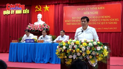Ninh Kiều tập trung thực hiện thắng lợi nhiệm vụ chính trị năm 2022