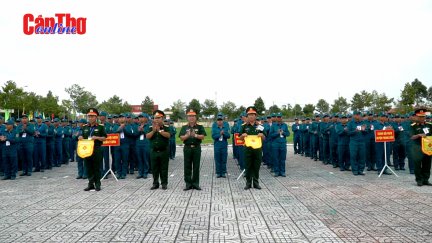 Hội thao Trung đội Dân quân cơ động TP Cần Thơ năm 2022