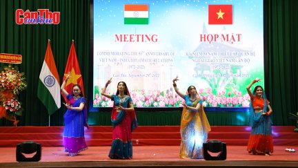 Họp mặt kỷ niệm 50 năm thiết lập quan hệ ngoại giao Việt Nam - Ấn Độ