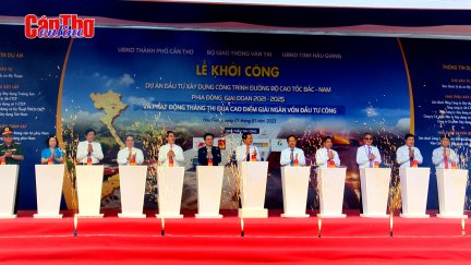 Khởi công đồng loạt 12 dự án thành phần cao tốc Bắc - Nam phía Đông