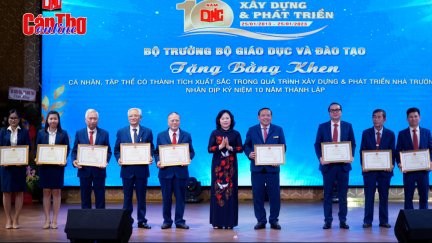 Trường Đại học Nam Cần Thơ kỷ niệm 10 năm thành lập