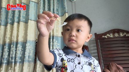 Cậu bé ở Cần Thơ gây sốt khi vừa biết nói đã biết đọc cả tiếng Việt lẫn tiếng Anh