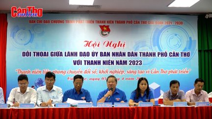 Lãnh đạo thành phố đối thoại với thanh niên