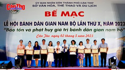 Bế mạc Lễ hội Bánh dân gian Nam Bộ năm 2023