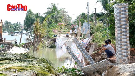 Phòng chống sạt lở đầu mùa mưa, bão