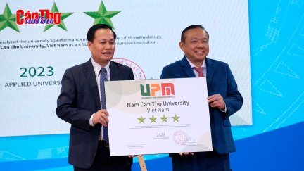 Trường Đại học Nam Cần Thơ đạt chuẩn kiểm định chất lượng giáo dục và xếp hạng đối sánh 4 sao UPM