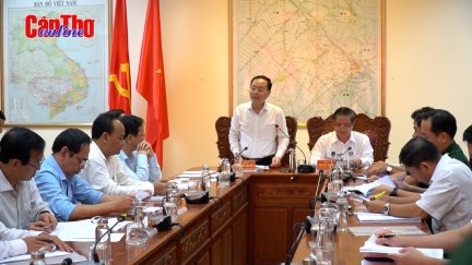 Triển khai nhiệm vụ diễn tập khu vực phòng thủ TP Cần Thơ năm 2023