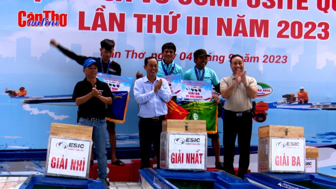 Sôi nổi cuộc đua Vỏ Composite quốc gia năm 2023 tại Cần Thơ