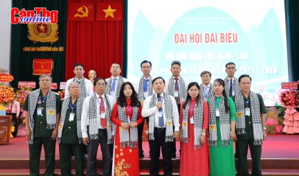 Đại hội Hội Hữu nghị Việt Nam - Lào TP Cần Thơ nhiệm kỳ 2023-2028