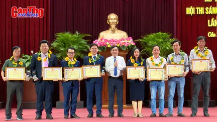 45 giải pháp đoạt giải Hội thi Sáng tạo Kỹ thuật TP Cần Thơ năm 2022-2023